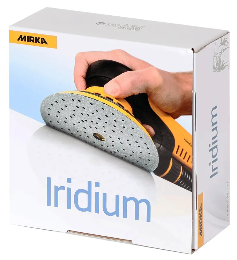 Mirka Iridium Grip Disc – 6-Inch, Universal Fit, Variety of Grit Ratings