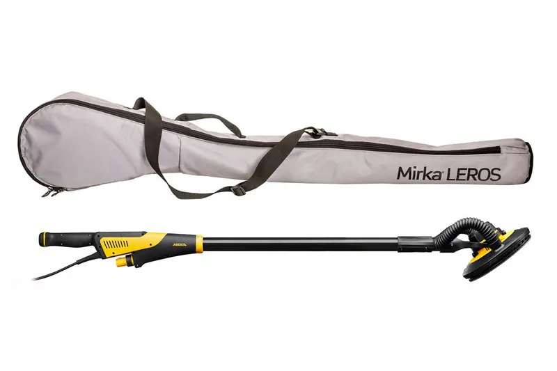 Mirka LEROS Wall-Mount Orbital Sander, 5 mm Orbit, Vacuum-Ready with Dust Bag (MIW95020BAUS)
