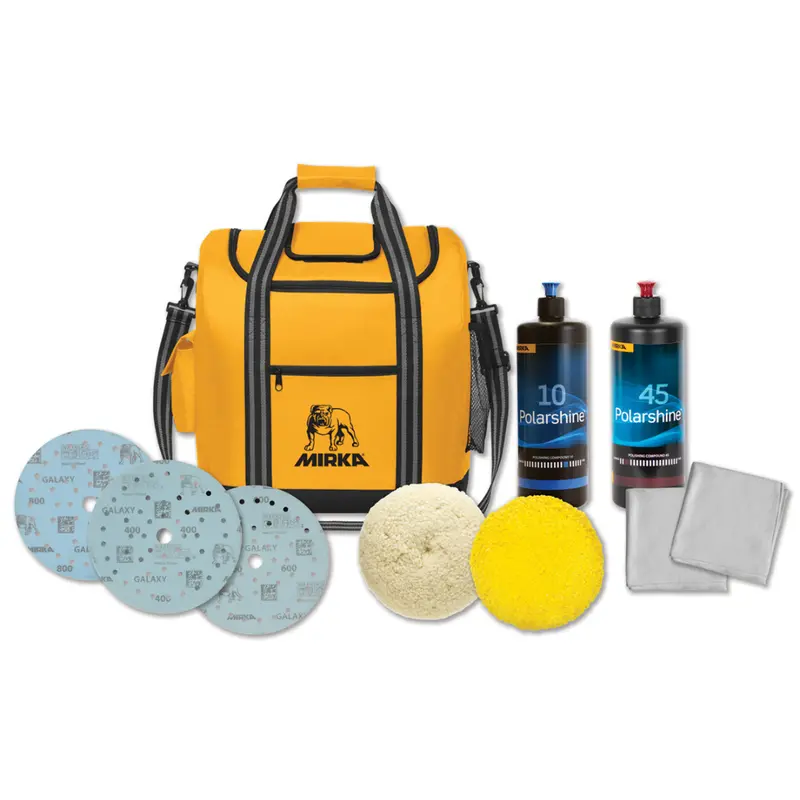 Mirka Marine Polishing Kit – Includes 5″ or 6″ Galaxy Orbital Sander