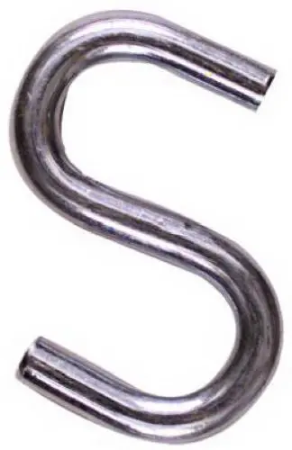 National 3-Inch Zinc-Plated Steel Open S-Hook – Pack of 100 (Model N121-756)