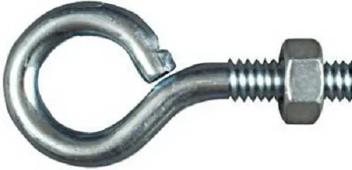 National Mfg N221-085 Zinc-Plated 1/4-Inch x 2-Inch Eye Bolts (40-Pack)