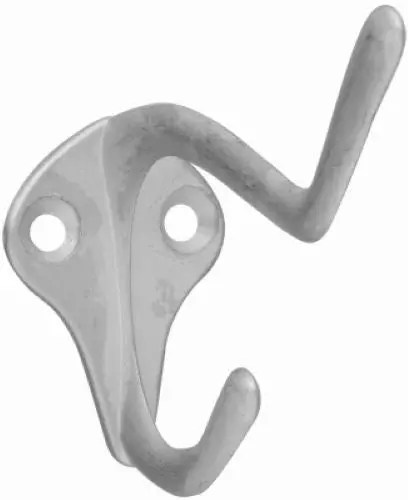 National Mfg N830-162 Satin Nickel Coat and Hat Hook – Pack of 50