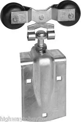 National N193-730 Zinc Barn Door Hangers with 600 lb Capacity – 4 Two-Packs