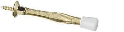 National Spectrum N830-111 Polished Brass Spring Door Stop – 3″ (40-Pack)