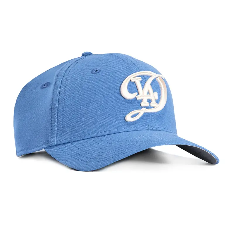New Era 39Thirty Los Angeles Dodgers 2024 City Connect Stretch Cap – Light Blue