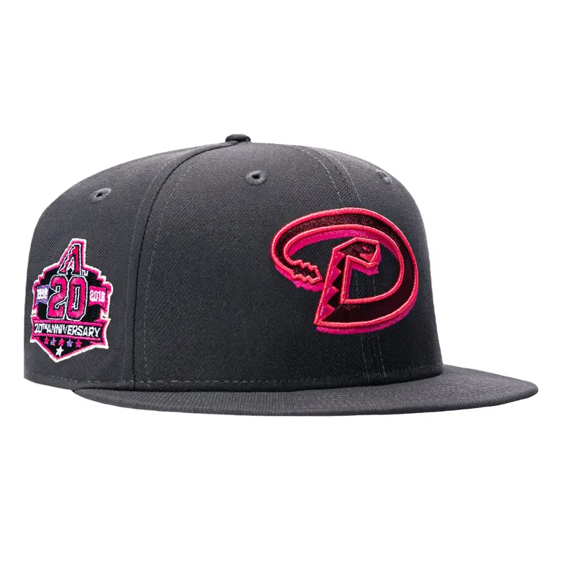 New Era 59Fifty Arizona Diamondbacks 20th Anniversary Glow Hat – D-Pink UV