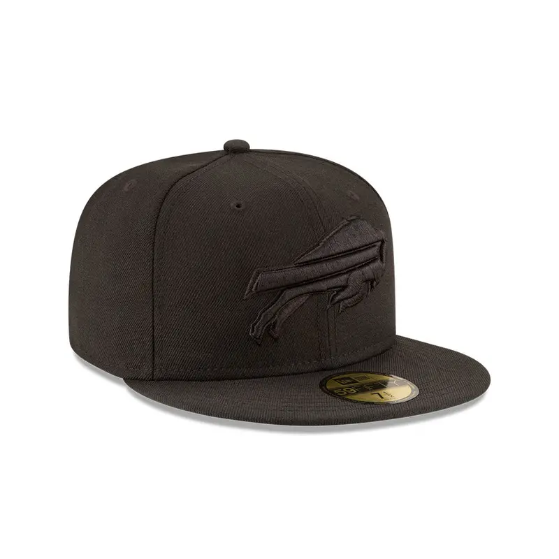 New Era 59Fifty Buffalo Bills Authentic On-Field Cap – Solid Black