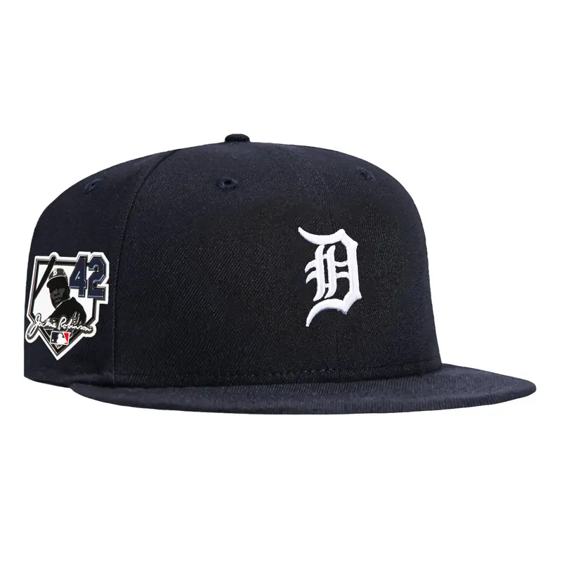 New Era 59Fifty Detroit Tigers Jackie Robinson Commemorative Hat – Navy
