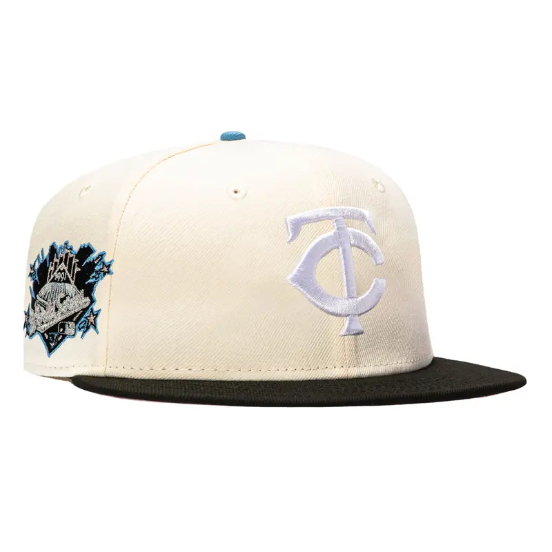New Era 59Fifty DJ Skee Minnesota Twins 1991 World Series Patch Cap – Light Blue UV Fabric