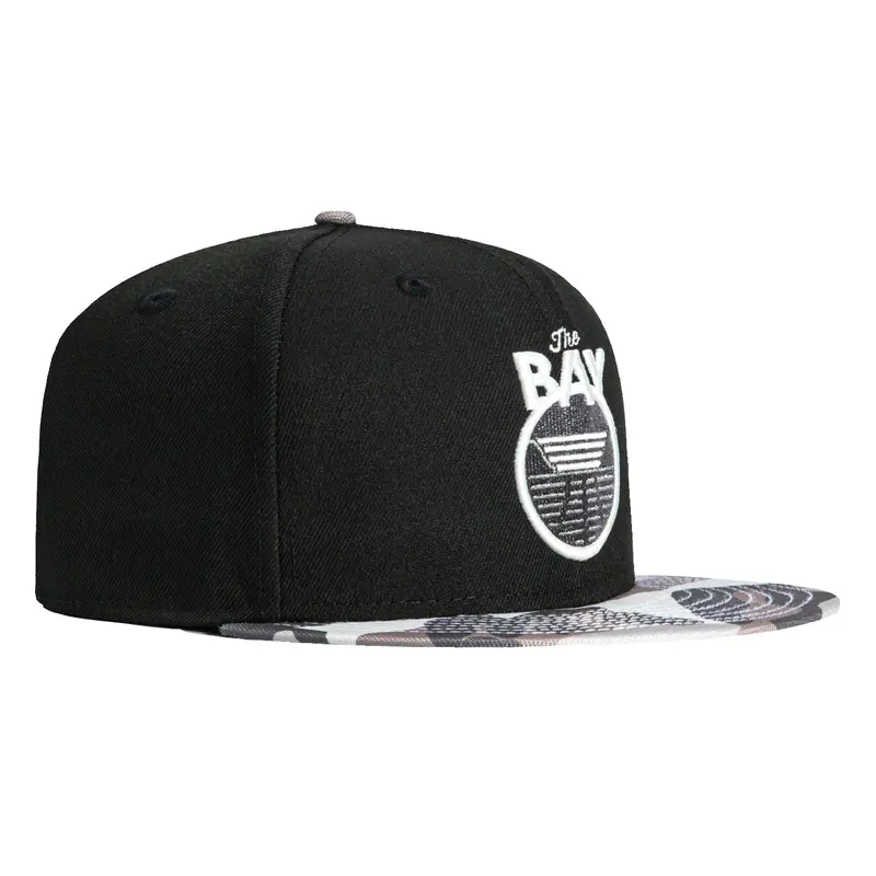 New Era 59Fifty Golden State Warriors The Bay Camo Cap – Black & Camouflage
