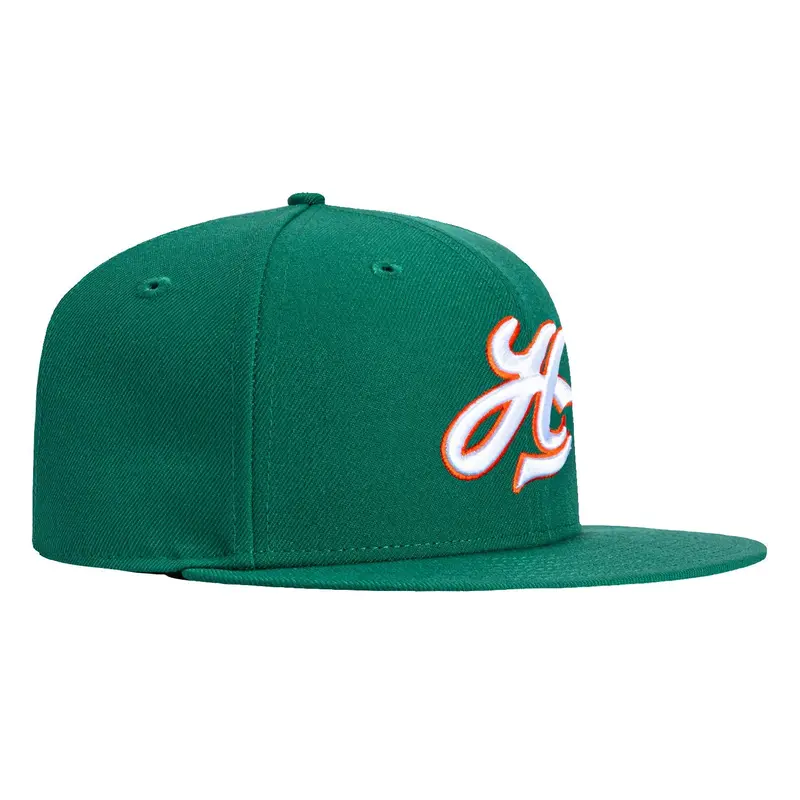 New Era 59Fifty Hawaii Warriors Vintage 1990 College Hat – Green