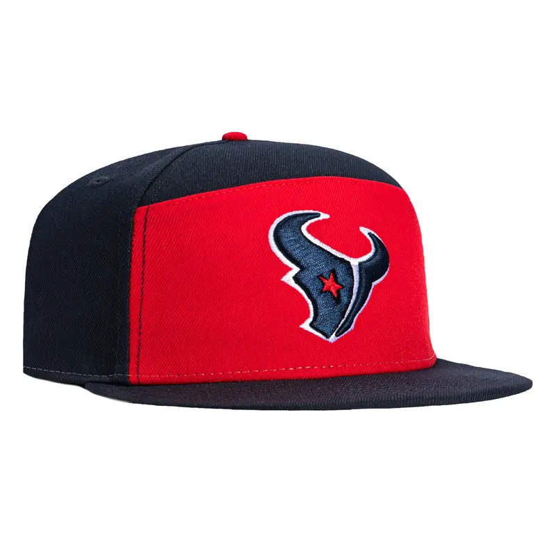 New Era 59Fifty Houston Texans Dual-Tone Fitted Hat – Red & Navy