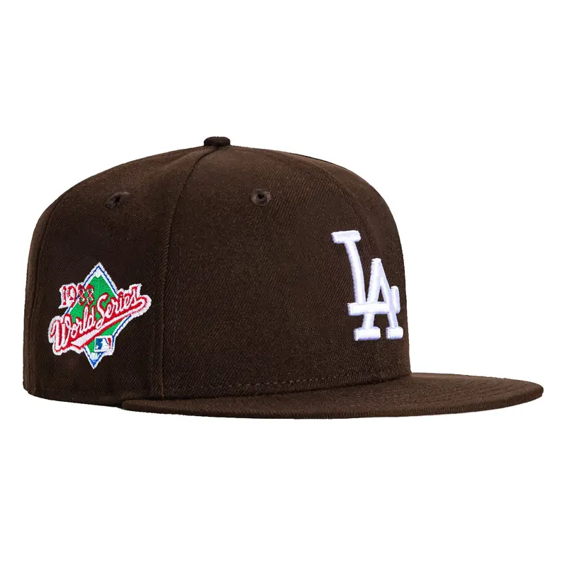 New Era 59Fifty LA Dodgers 1988 World Series Cap – Brown