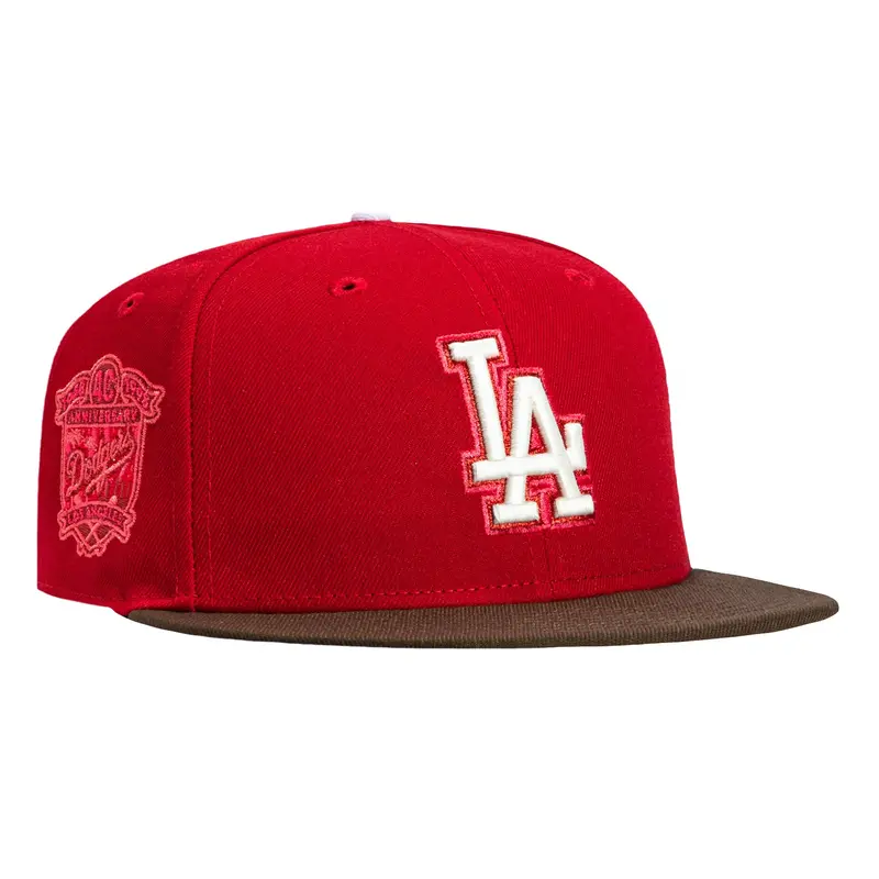 New Era 59Fifty LA Dodgers 40th Anniversary UV-Protective Cap – Pink, Red & Brown