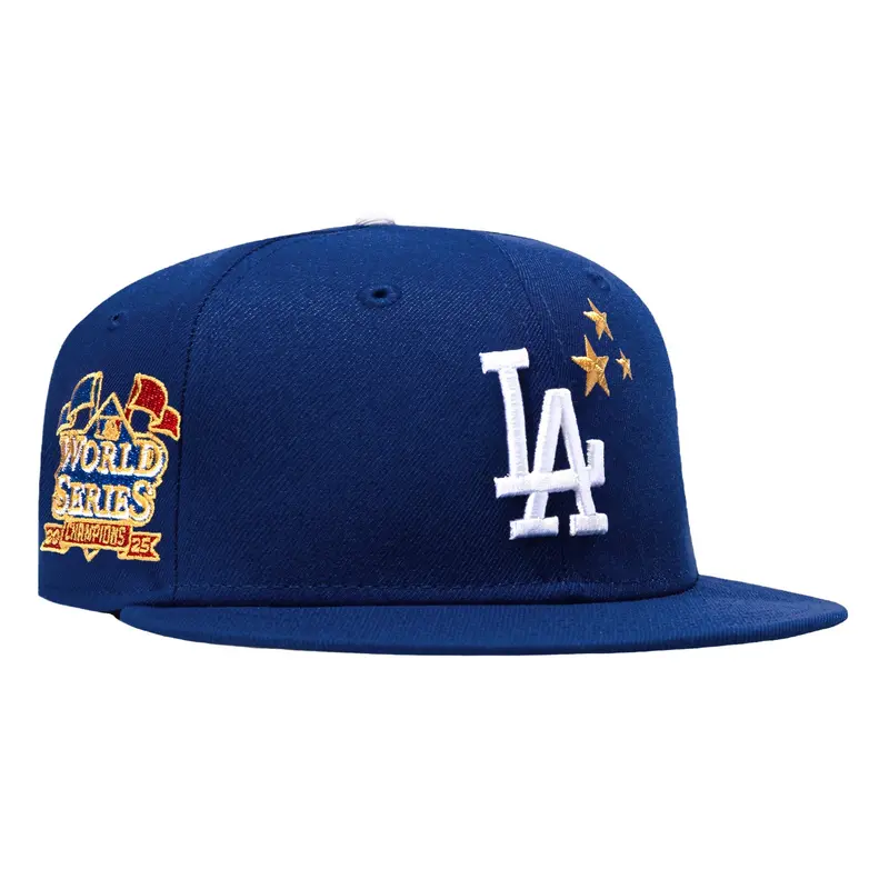 New Era 59Fifty Los Angeles Dodgers 2025 World Series Champions Stars Hat – Royal
