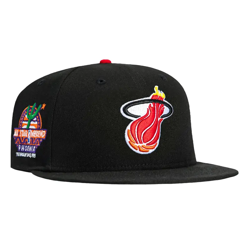 New Era 59Fifty Miami Heat 1995 All-Star Game Patch Cap – Black