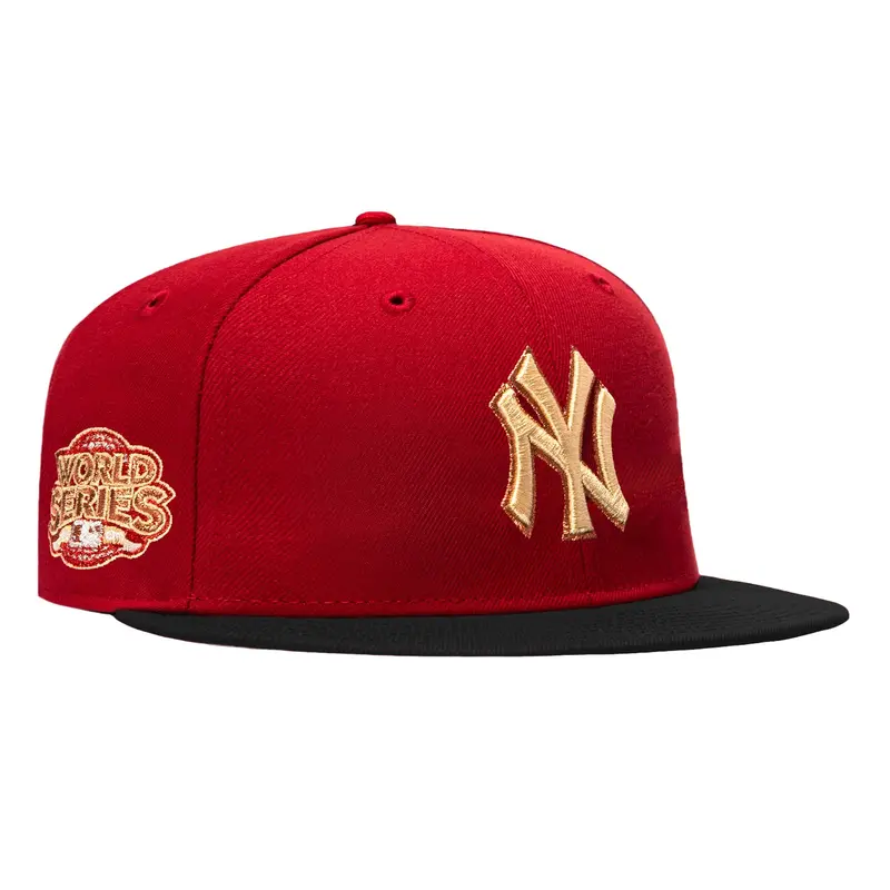 New Era 59Fifty New York Yankees 2009 World Series Rotten Apple Hat – Brick & Black