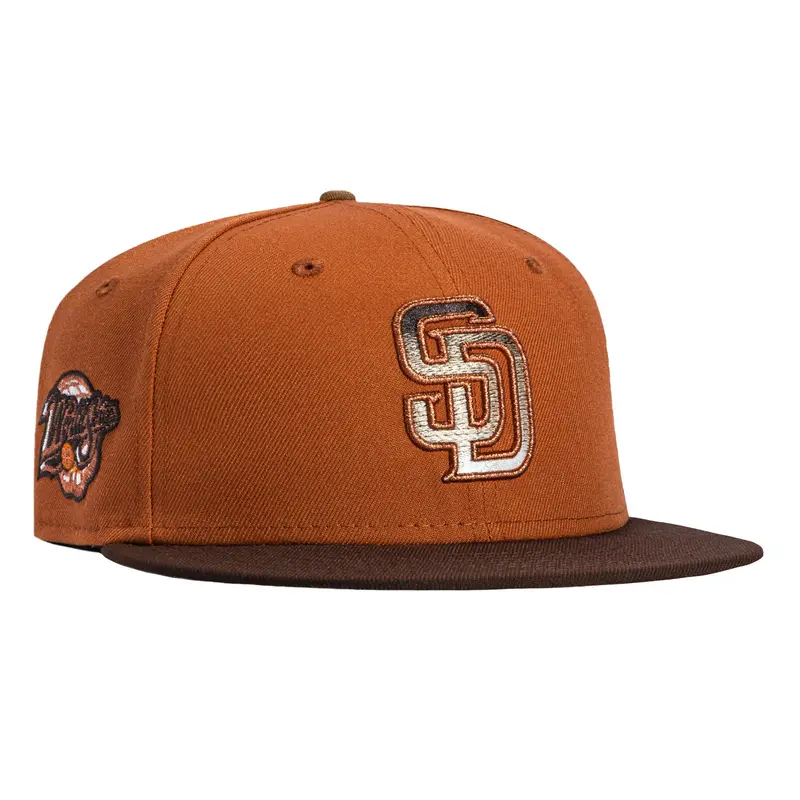 New Era 59Fifty Padres 1998 World Series Sepia Gradient Cap – Khaki & Brown