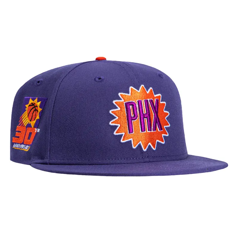New Era 59Fifty Phoenix Suns 30th Anniversary 1968 Alternate Cap – Purple