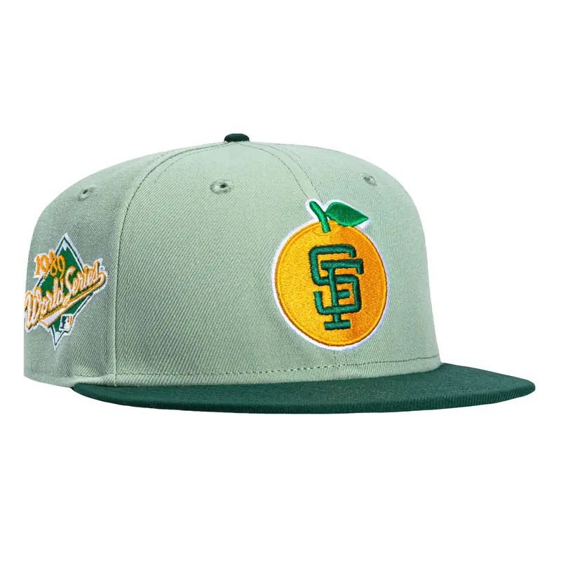 New Era 59Fifty San Francisco Giants 1989 World Series Hat – Everest Green/Green