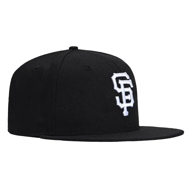 New Era 59Fifty San Francisco Giants Classic Fit Cap – Black and White