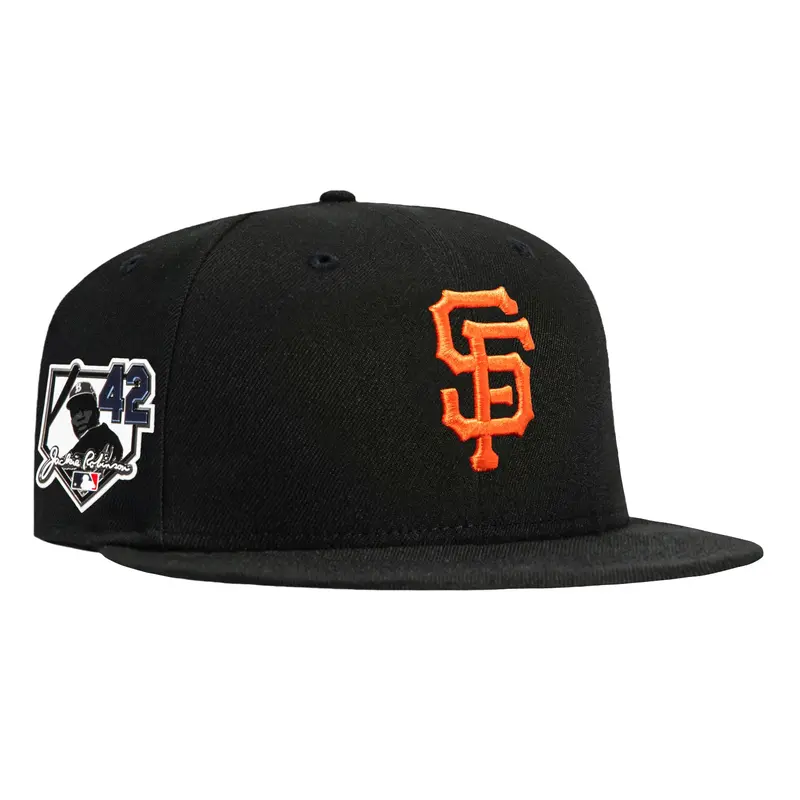 New Era 59Fifty San Francisco Giants Jackie Robinson Tribute Hat – Jet Black