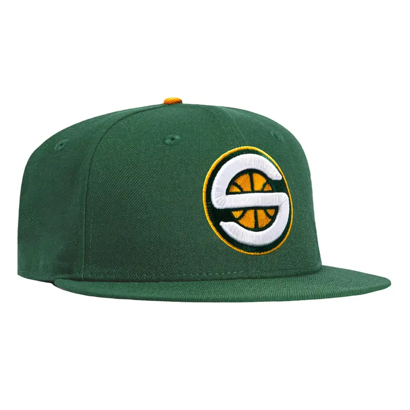 New Era 59Fifty Seattle Sonics 2007 Alternate Cap in Emerald Green