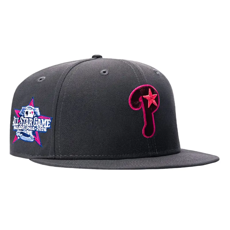 New Era 59Fifty UV-Glow Phillies 2026 All-Star Game Alternate Cap – Graphite