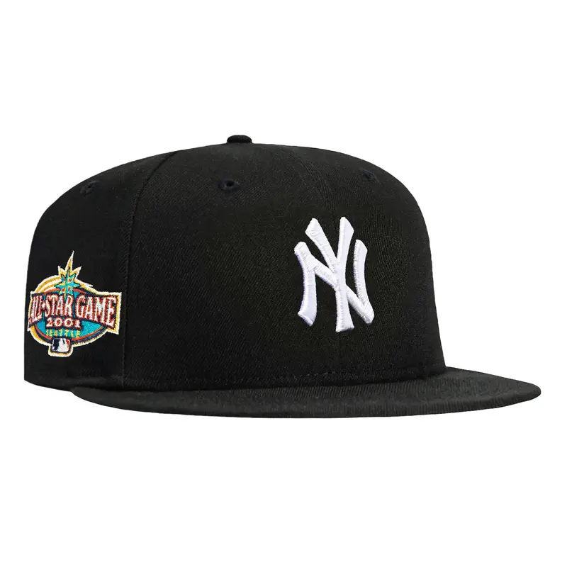 New Era 59Fifty Yankees 2001 All-Star Game Pink UV Baseball Cap – Black