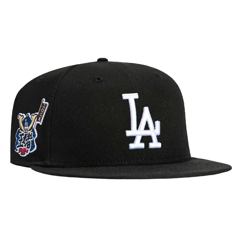 New Era 9Fifty A-Frame Dodgers 2025 World Series Champions Samurai Snapback – Black/White