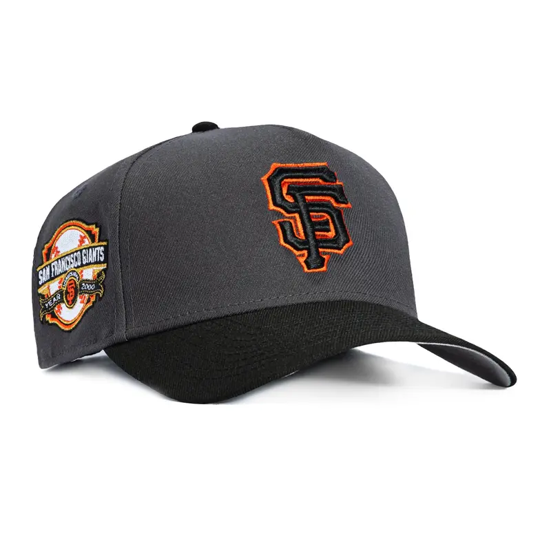 New Era 9Forty A-Frame Giants 2000 Inaugural Season Snapback – Graphite & Black