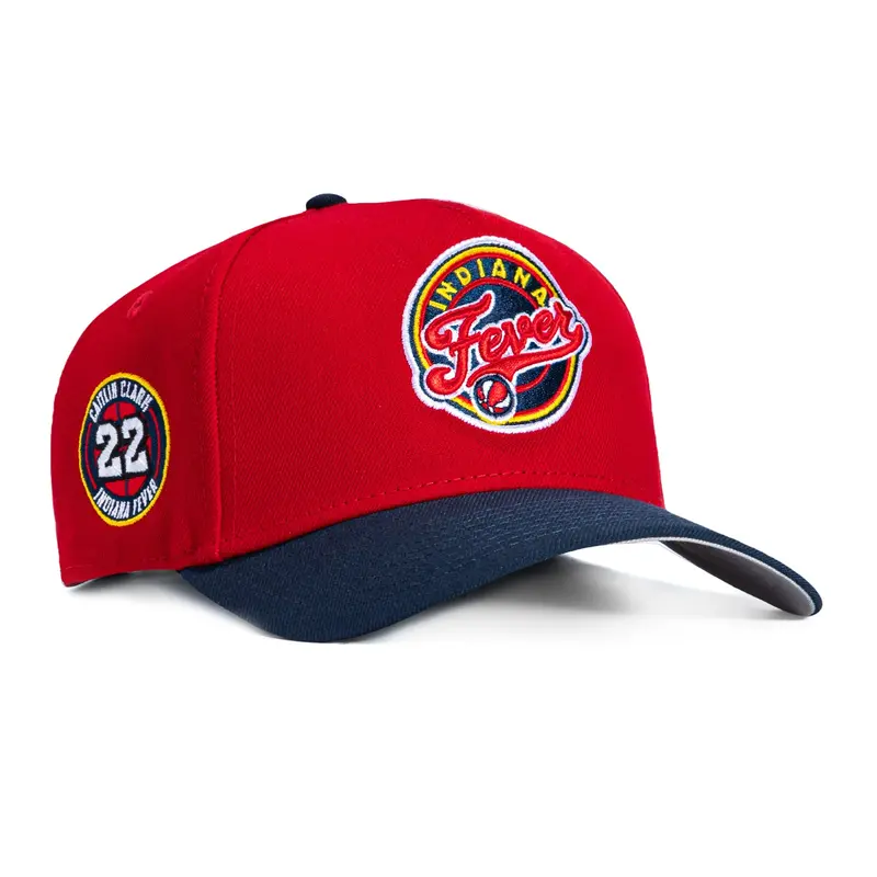 New Era 9Forty A-Frame Indiana Fever Caitlin Clark Snapback – Red/Navy