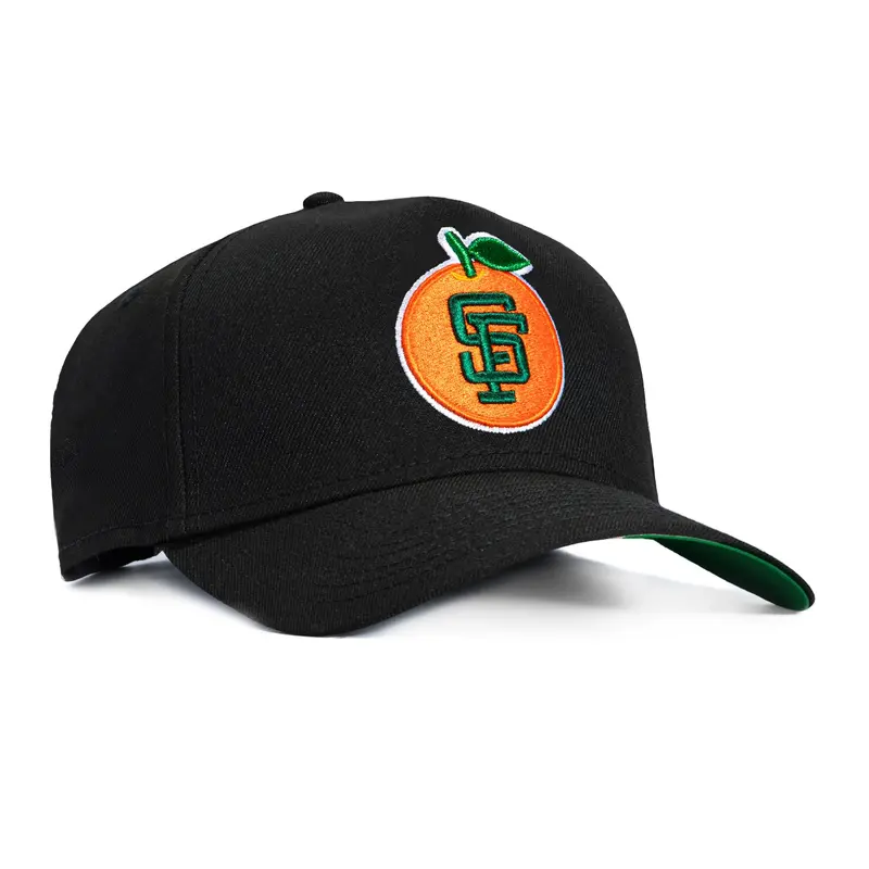 New Era 9Forty A-Frame San Francisco Giants Orange Snapback – Black