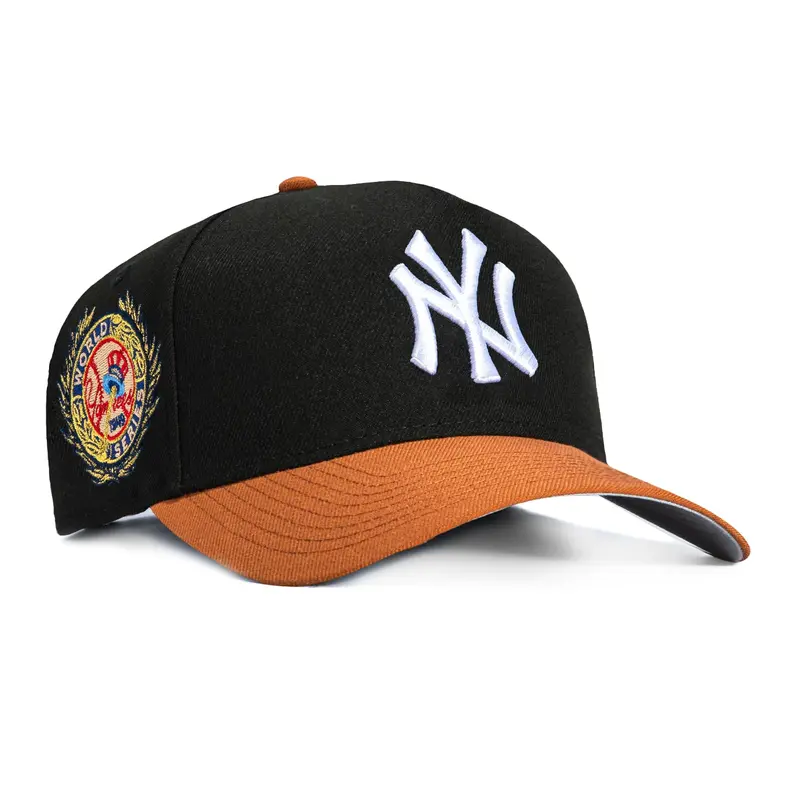 New Era 9Forty A-Frame Yankees 1949 World Series Throwback Snapback – Black & Khaki