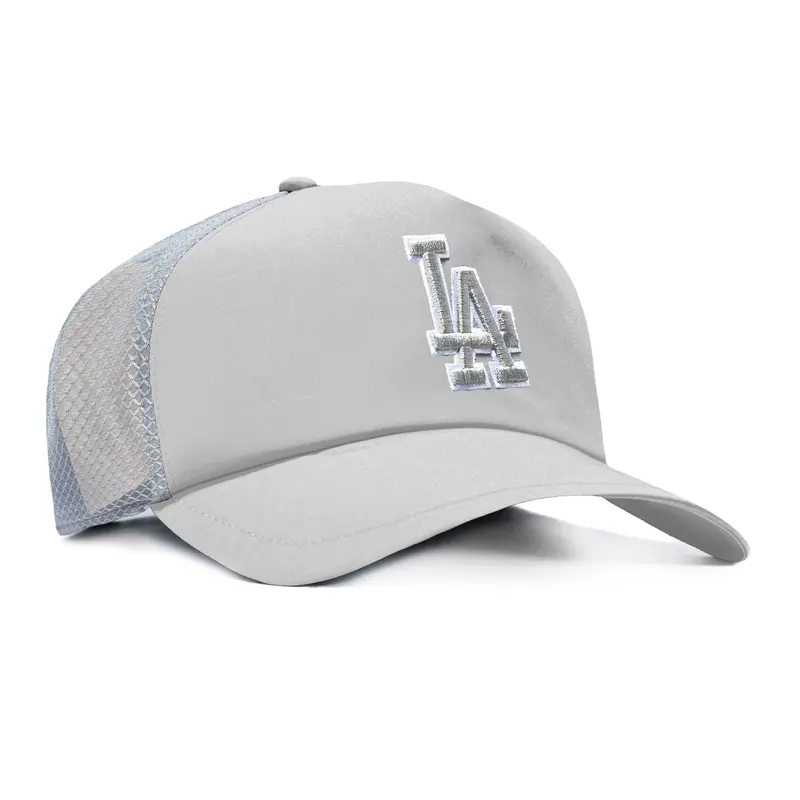 New Era 9Forty Apex Los Angeles Dodgers 2026 Batting Practice Snapback – Grey