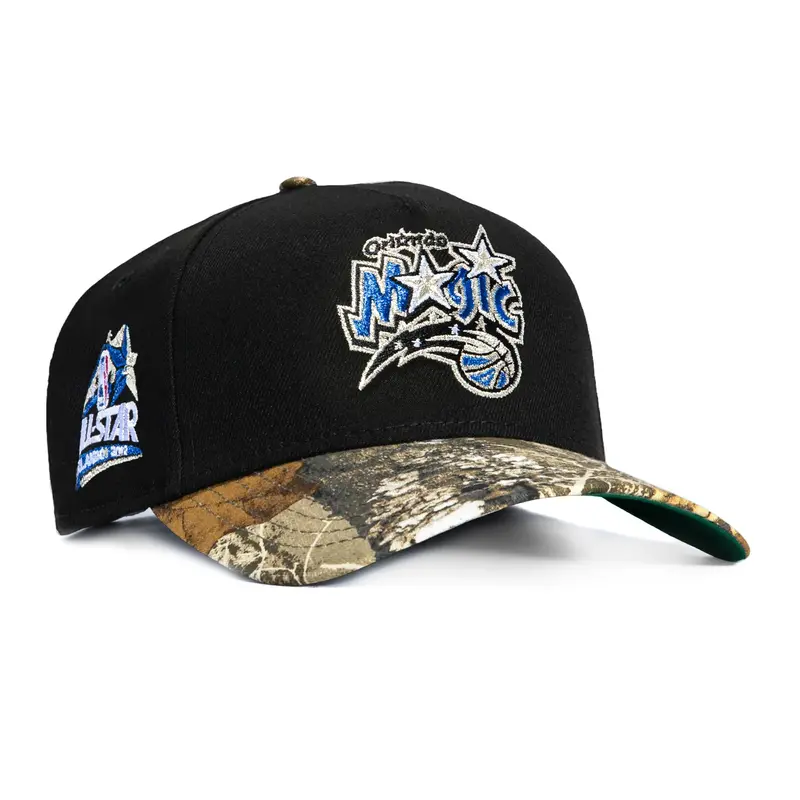 New Era 9Forty Orlando Magic 2012 All-Star Game Snapback – Black Cap Featuring Commemorative Patch & Realtree Trim
