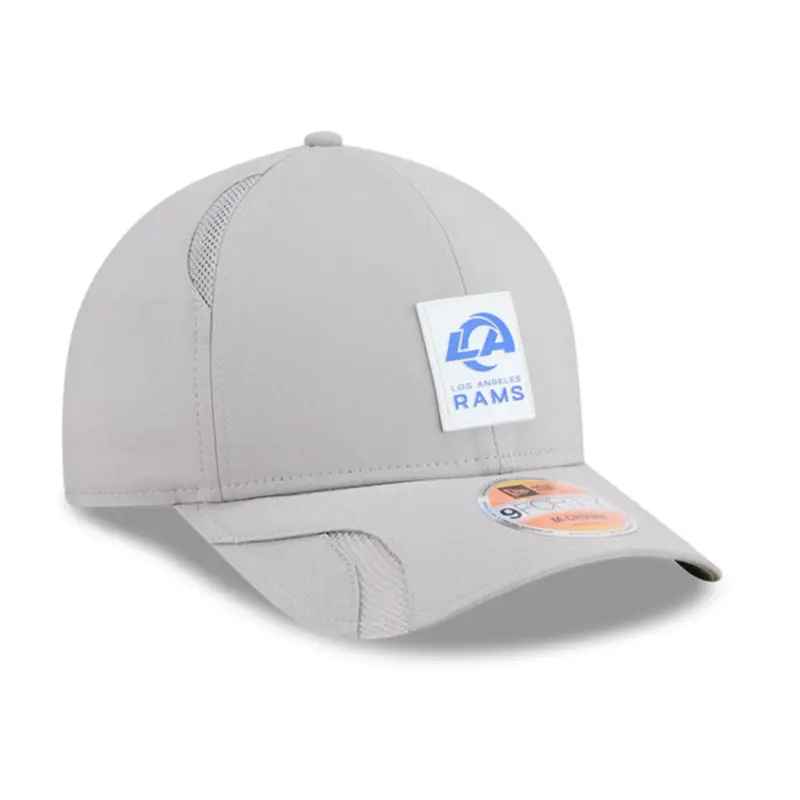 New Era 9Forty Rams 2025 Sideline-Inspired M-Crown Snapback – Grey