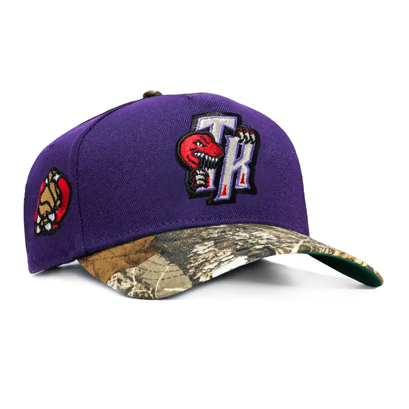 New Era 9Forty Toronto Raptors 30th Anniversary Snapback – Purple Cap Honoring 1995 Debut & TR Patch
