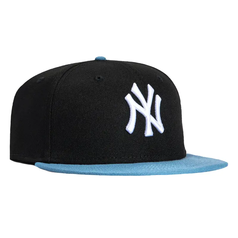 New Era New York Yankees 59FIFTY Fitted Hat – Black, Indigo & White