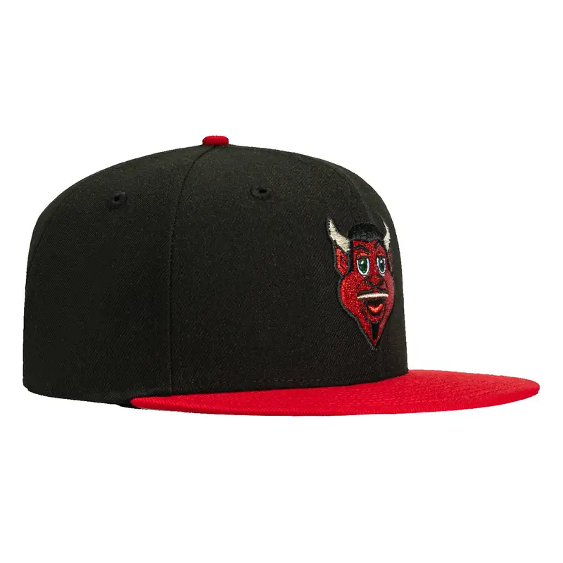New Jersey Devils NJ Devil Mascot Cap – New Era 59Fifty in Black & Red