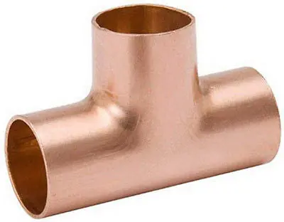 Nibco 1/2″ Wrought Copper Tee Fitting (50-Pack)