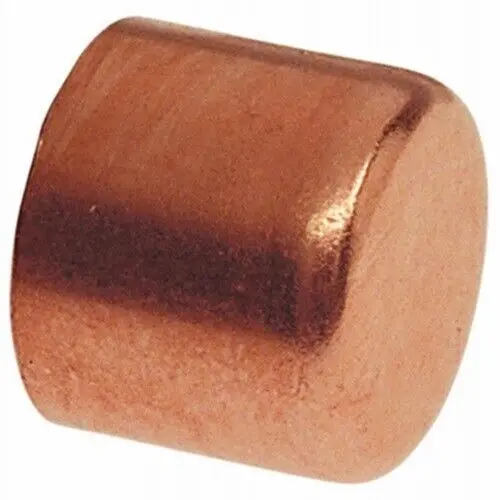 Nibco W01870D Copper Pipe Cap – 1 in Diameter, For Plumbing Tubing