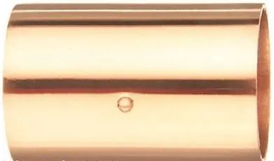 NIBCO Wrot Copper Couplings with Stop – 3⁄8″ × 3⁄8″, Pack of 25