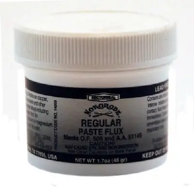 Nokorode 14000 1.7-Ounce Lead-Free Soft Soldering Paste Flux – Low-Temp Application, 12-Unit Bundle