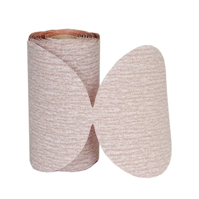 Norton A275OP AO Ultra-Fine Grit PSA Disc Roll – 100-Disc Roll, Final Finish Enhancement