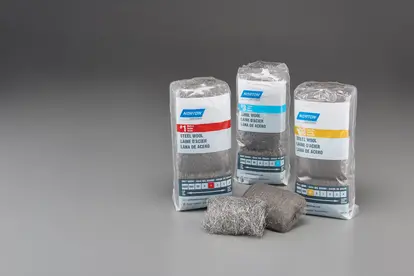 Norton All-Purpose Steel Wool Scouring Pads – Assorted Grit Levels