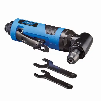 Norton Pneumatic Mini-Angle Sander – 2″ or 3″ Size (66261150076 / 69957382154)