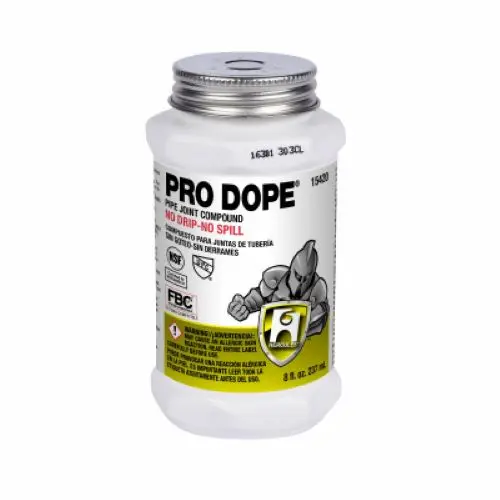 Oatey Hercules Pro Dope Pipe Joint Compound – 1/2-Pint Bottles (Case of 24)