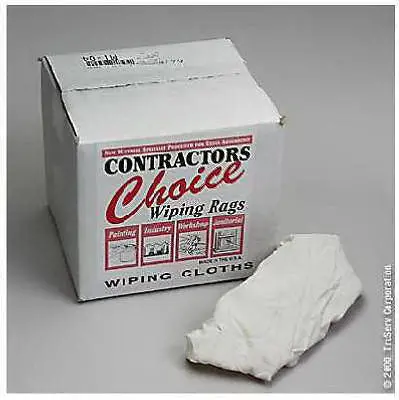 Painters Choice 6414-10-TS 10-Pound Roll of White Cotton Painter’s Wiping Rags (3-Pack)