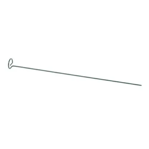 Panacea 89330GT 24-Inch × 2.3-Inch Green PVC-Coated Steel Plant Support Stakes – Pack of 120